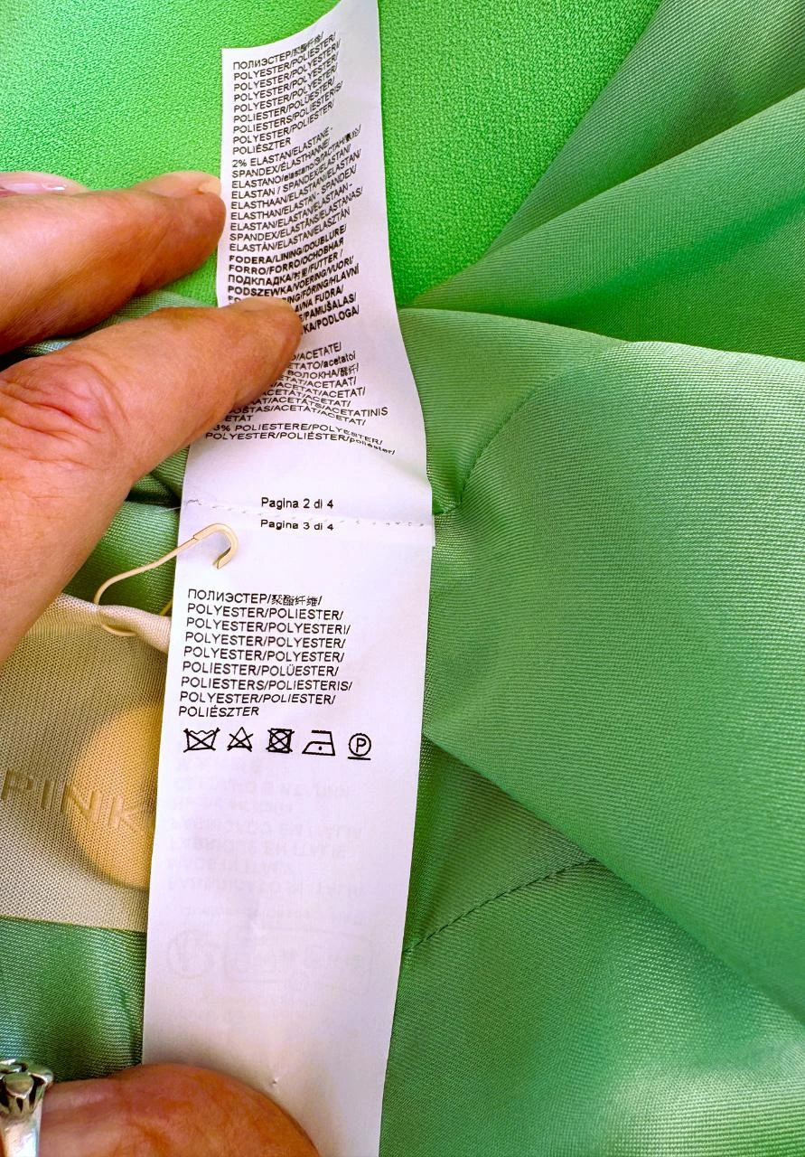 Blazer verde-escuro da Pinko – Feito na Itália – detalhe de botão dourado – tamanho IT40 – photo 12